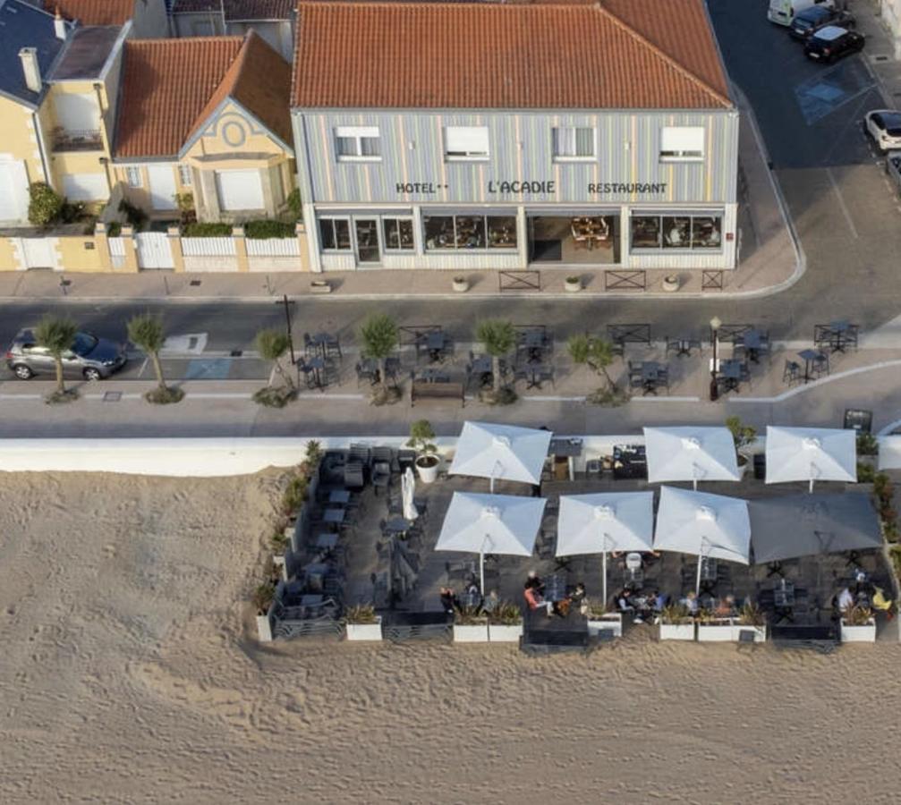 Acadie Saint Victor - Hotel Restaurant - Face Mer - Chatelaillon Plage מראה חיצוני תמונה